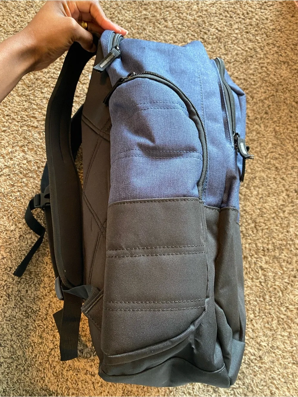 New OGIO Navy Blue and Black Everyday Backpack
